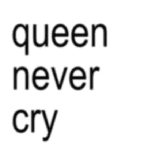 queen never cry (x57hb83cg4)
