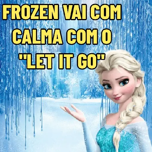 FROZEN VAI COM CALMA COM O "LET IT GOP (9652vc4nhw)