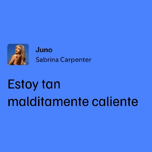Juno Sabrina Carpenter Estoy tan malditamente caliente (p8cbrv29dq)