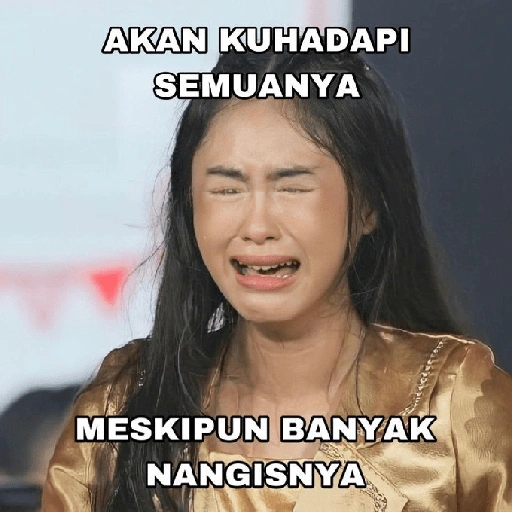AKAN KUHADAPI SEMUANYA MESKIPUN BANYAK NANGISNYA (jwry5n6sgf)