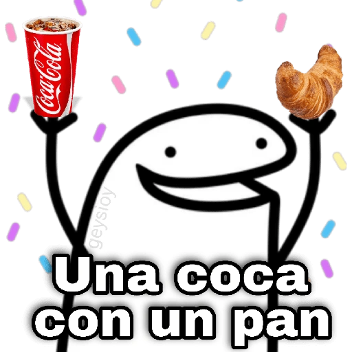 Coke and croissant (v26jqxp4bs)