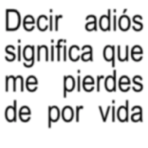 Decir adiós significa que me pierdes de por vida (q9vjnmf8gx)