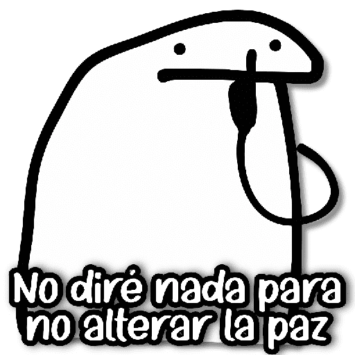 No diré nada para no alterar la paz (j7x5kd68zn)