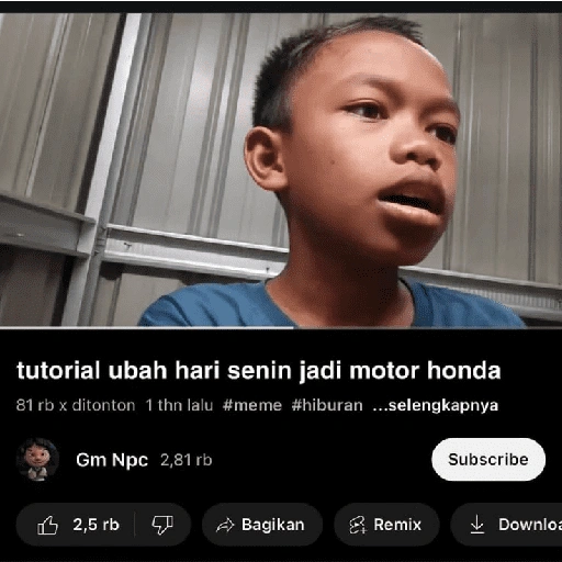 tutorial ubah hari senin jadi motor honda 81 rb x ditonton 1 (rk24v9zcp7)