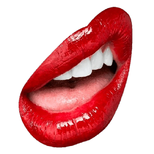 شفاه حمراء لامعة (zxfcqk2wd3)