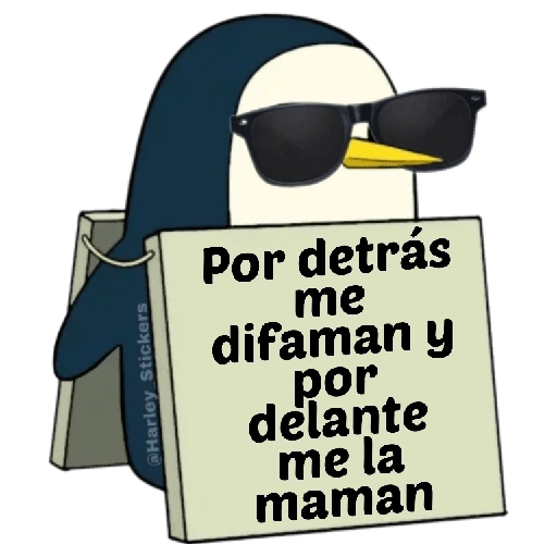@Harley Stickers Por detrás me difaman y por delante me la (gyz9k763mj)
