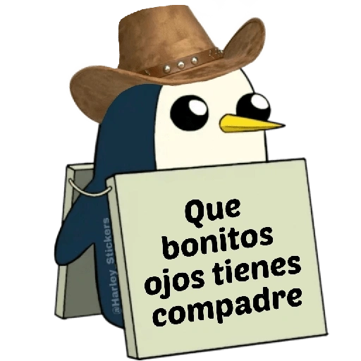 Harley Stickers Que bonitos ojos tienes compadre (qvxphk5wd7)