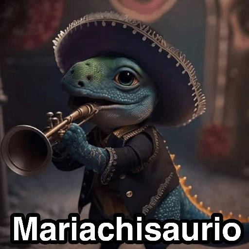 ALAMEDI Mariachisaurio (v243fycbdg)