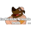 كلب فخور