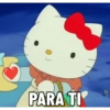 هلو كيتي: Me Dormí وShock 🐱❤️ (23gy54drhm)