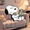 Snoopy tierno frases 🐾💕 (p6khtm7wxd)
