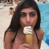 لحظة آيس كريم ميا