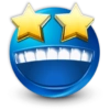 🔵Silly Face/Emoji Blue🔵 (7b9f4pqhxg)