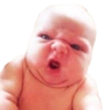 Funny face expression