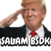 DONALD TRUMP NON VEG