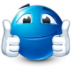 🔵Silly Face/Emoji Blue🔵 (6nvgrw48h2)