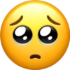 إيموجي يتوسل