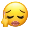 إيموجي قبلة فظة