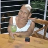 ابتسامة راضية