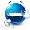 أزرق يضحك ويبكي